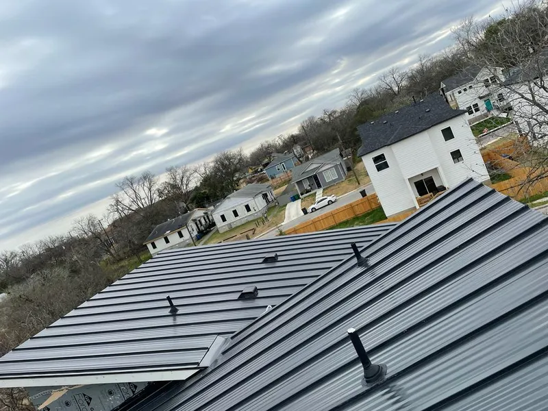 Standing seam metal roof panels with vents for Skylight Repair in Bordentown